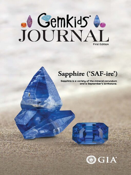 Title details for GemKids® Journal: Sapphire by GIA. GemKids - Available
